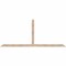 Ekena Millwork Portland Smooth Timber Gable Bracket, Douglas Fir, 96"W x 40"H x 3 1/2"D x 3 1/2"F, 10/12 Pitch GBW096X40X0404POR00SDF - alternate 1